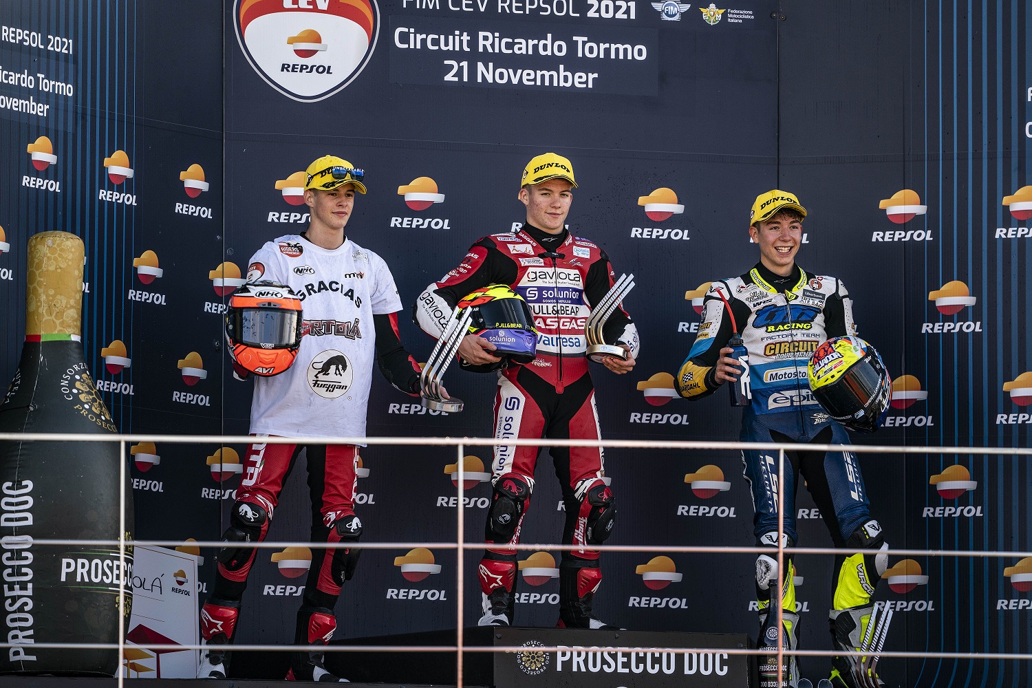 Tercer puesto de J’hayber Works en Valencia con TM Racing de Moto3